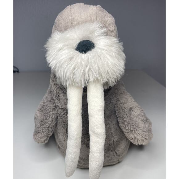 Jellycat Large Willie Walrus Plush 18” Stuffed Animal - Picture 5 of 16